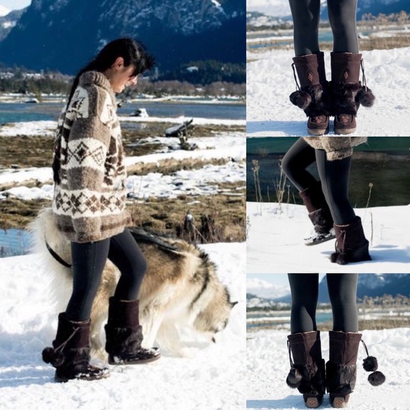 🪶MANITOBAH🪶Snowy Owl🦉Boot - Picture 3 of 16